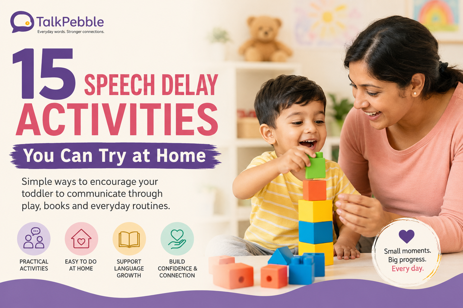 15 speech delay activities for toddlers at home