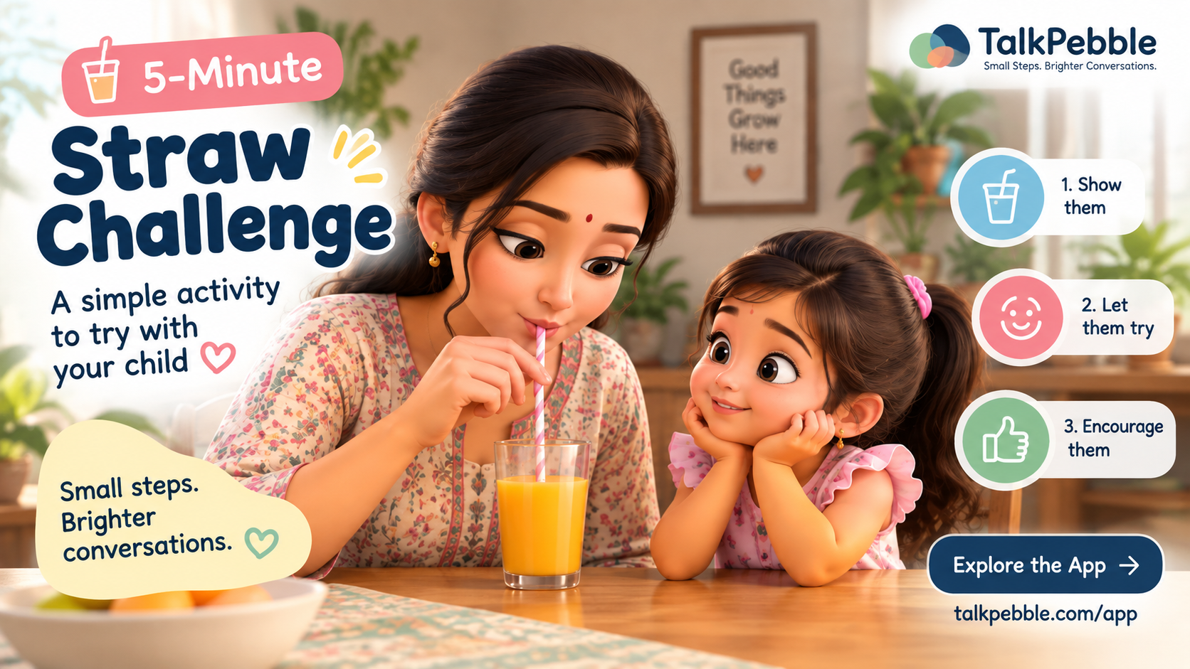 5-Minute Straw Challenge for Kids | TalkPebble